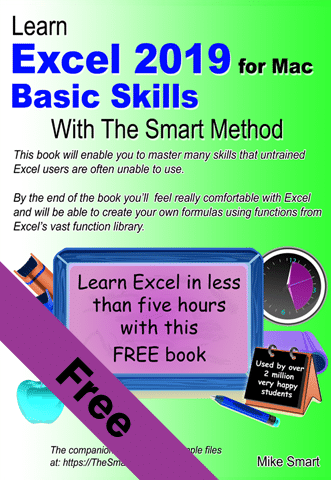 excel for mac basic commands